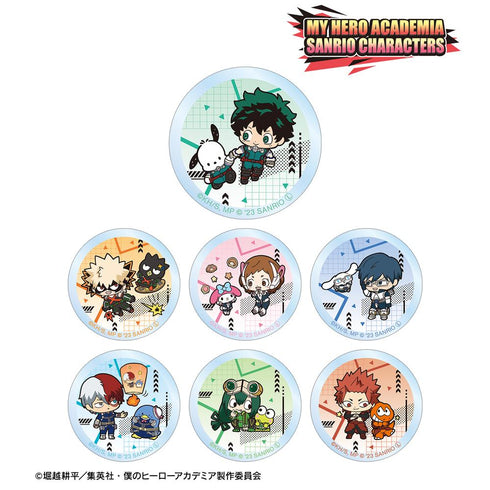 『僕のヒーローアカデミア × サンリオキャラクターズ』トレーディングアクリルステッカー 1年A組 ver.B(単位/BOX)【202508再販】